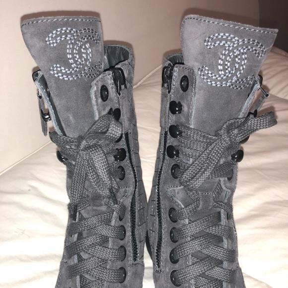 CHANEL Shoes - 🏍 Chanel Quilted Motorcycle Boots 🖤